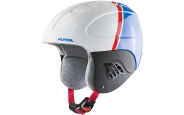 ALPINA KASK ZIMOWY CARAT WHITE-RED-BLUE 48-52 new 2021